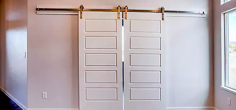Glass Barn Door with Installation Hardware Kit West Babylon